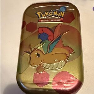 “SOLD” Pokemon Gold Dragonite & Vileplume Tin - Gold, Red, Blue